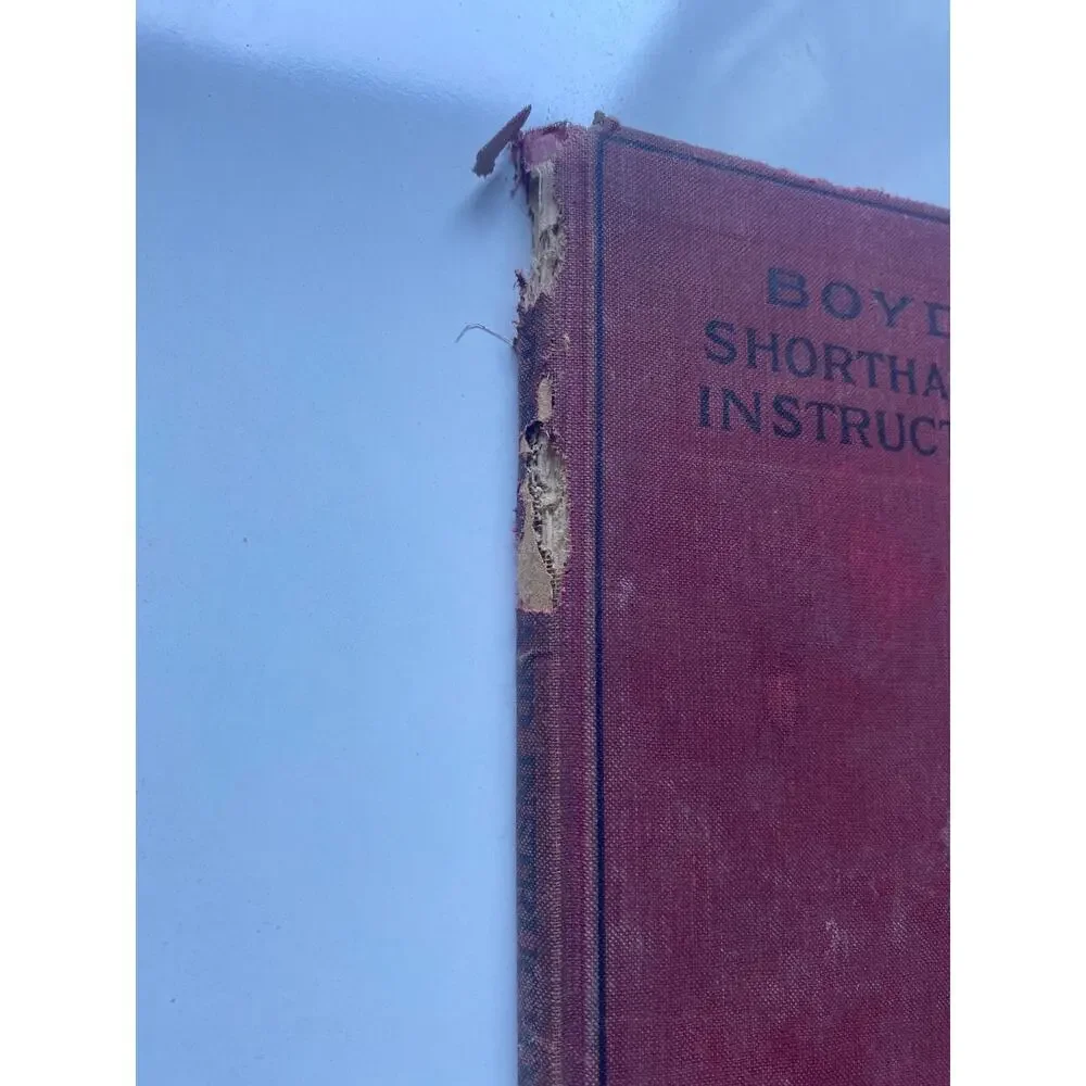 Robert BOYD Shorthand Instructor 1912 Vintage Antique Book